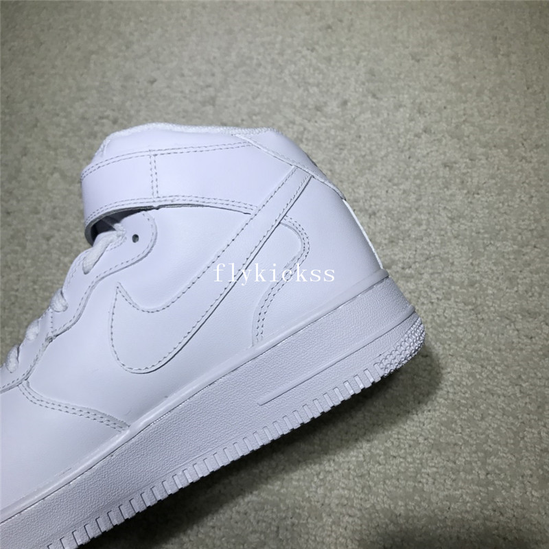 Nike Air Force 1 High Top Pure White